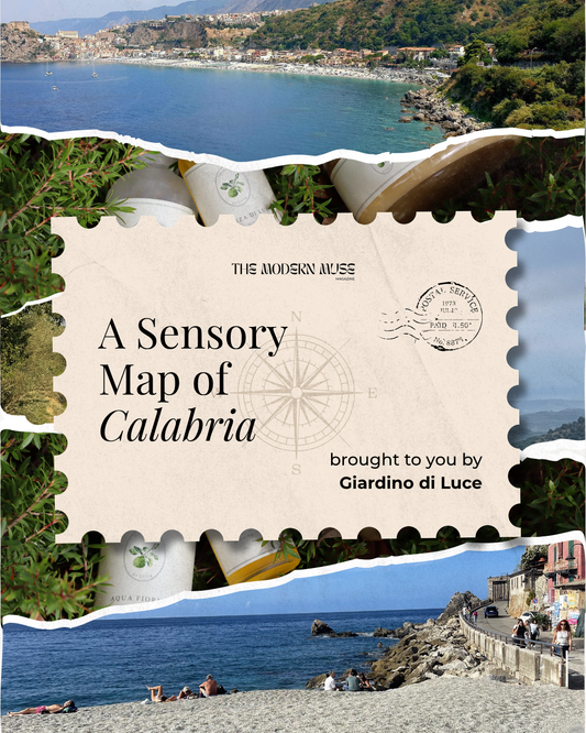 AS SEEN IN THE MODERN MUSE MAGAZINE: How One Beauty Brand Bottled the Feeling of Southern Italy: Inside Giardino di Luce